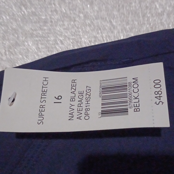 KIM ROGERS Navy Blazer Dress Pants Average Women's Size 16 Super Stretch  NEW. - Picture 10 of 13